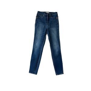 Madewell Winston Wash 10" High Rise Skinny Denim Jeans Size 26 - Sold Out Online